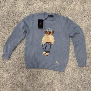 Polo Ralph Lauren Women's Blue and White Shirt